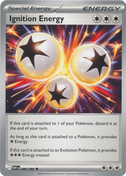 Ignition Energy : WHITE FLARE - 086/086