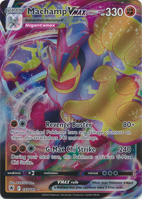 Machamp VMAX : ASTRAL RADIANCE - 073/189