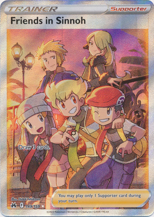 Friends in Sinnoh : CROWN ZENITH - 149/159