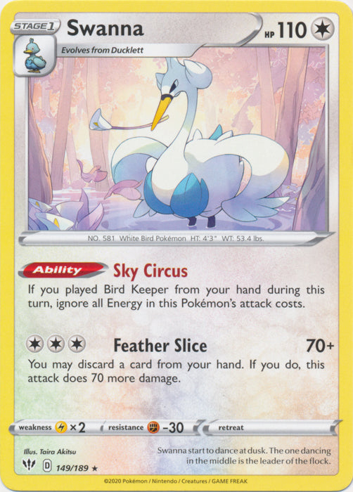 Swanna : DARKNESS ABLAZE - 149/189