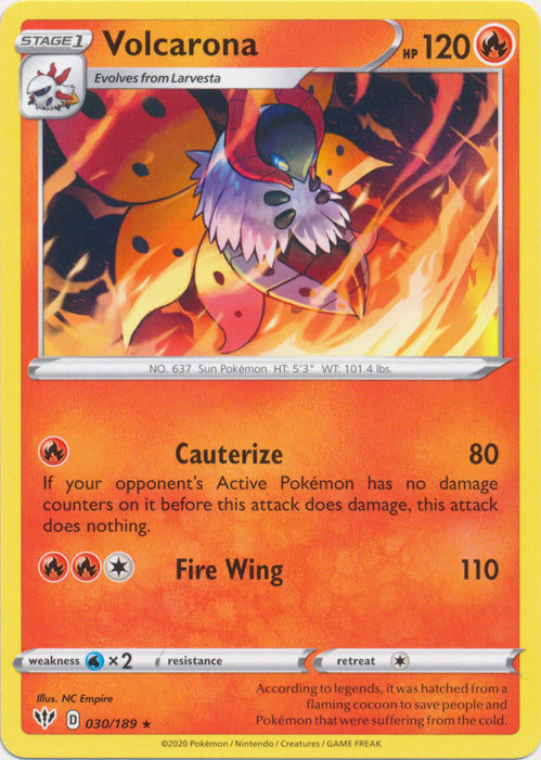 Volcarona : DARKNESS ABLAZE - 030/189