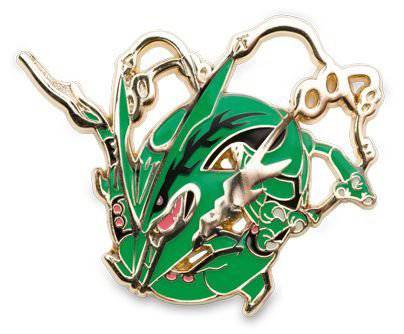 Mega Rayquaza Pin Badge