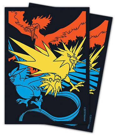 Pokemon : Hidden Fates Legendary Birds Card Sleeves - (65ct) - Lockett Labs UK