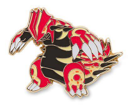 Primal Groudon Pin Badge