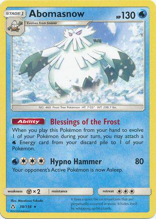 Abomasnow : ULTRA PRISM - 38/156