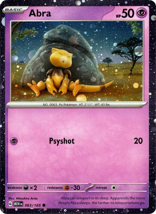 Abra : PROMO (Holo) - 063/165