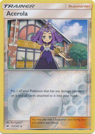 Acerola : BURNING SHADOWS (Reverse holo) - 112/147
