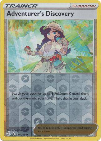 Adventurer's Discovery : FUSION STRIKE (Reverse holo) - 224/264