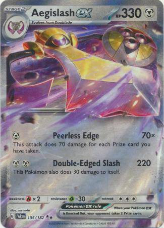 Aegislash ex : PARADOX RIFT - 135/182