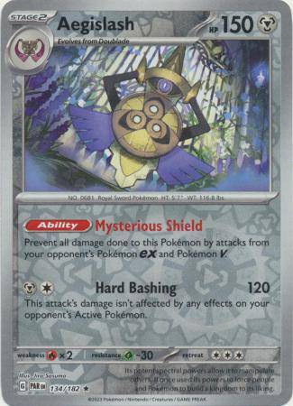 Aegislash : PARADOX RIFT (Reverse holo) - 134/182