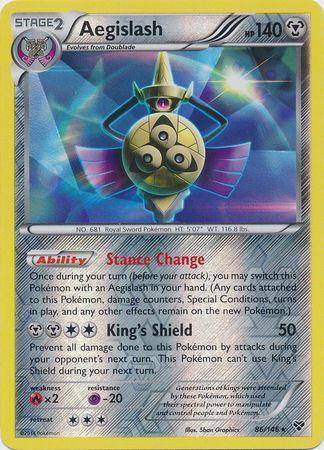 Aegislash : XY BASE (Reverse holo) - 86/146