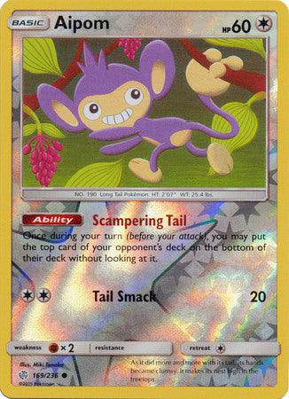 Aipom : COSMIC ECLIPSE (Reverse holo) - 169/236