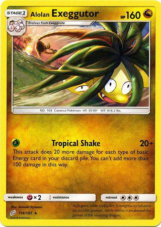 Alolan Exeggutor : TEAM UP - 114/181