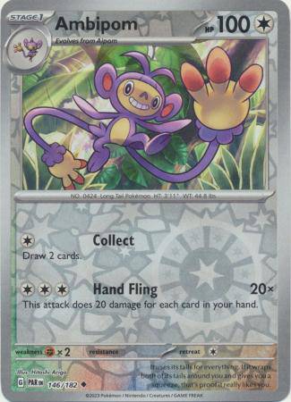 Ambipom : PARADOX RIFT (Reverse holo) - 146/182