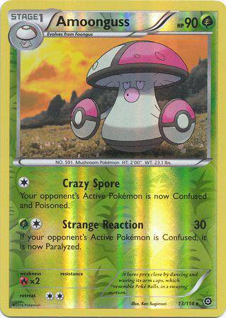 Amoonguss : STEAM SIEGE (Reverse holo) - 13/114