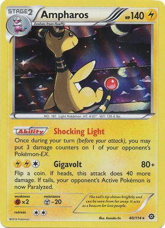 Ampharos : STEAM SIEGE (Holo) - 40/114