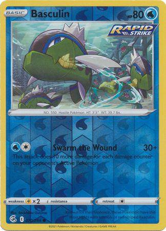 Basculin : FUSION STRIKE (Reverse holo) - 070/264