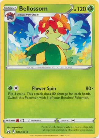 Bellossom : CROWN ZENITH - 003/159