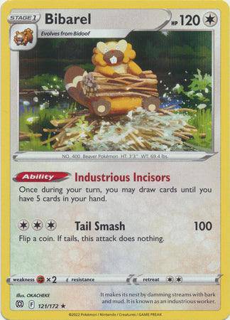 Bibarel : BRILLIANT STARS (Holo) - 121/172