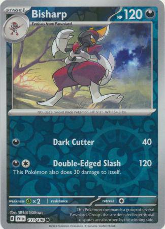 Bisharp : SCARLET & VIOLET BASE (Reverse holo) - 133/198