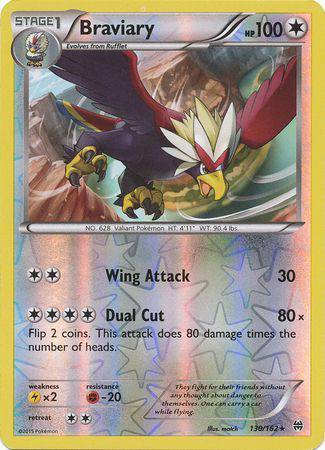 Braviary : BREAKTHROUGH (Reverse holo) - 130/162