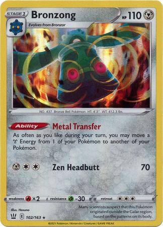 Bronzong : BATTLE STYLES (Holo) - 102/163