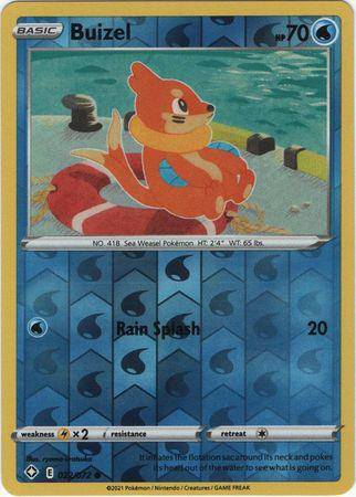 Buizel : SHINING FATES (Reverse holo) - 022/072