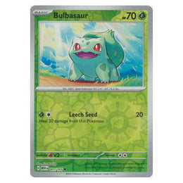 Bulbasaur : 151 (Reverse holo) - 001/165