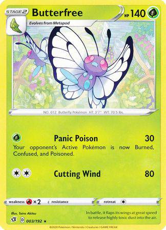 Butterfree : REBEL CLASH - 003/192