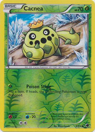 Cacnea : PLASMA FREEZE (Reverse holo) - 9/116