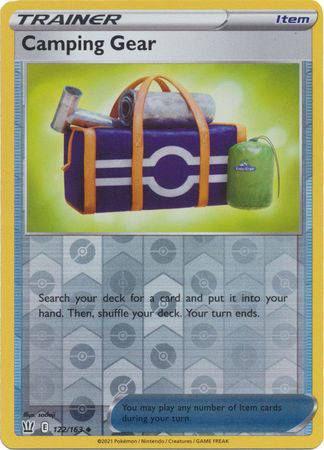 Camping Gear : BATTLE STYLES (Reverse holo) - 122/163