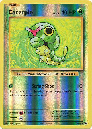 Caterpie : EVOLUTIONS (Reverse holo) - 3/108