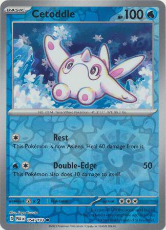 Cetoddle : PALDEA EVOLVED (Reverse holo) - 054/193