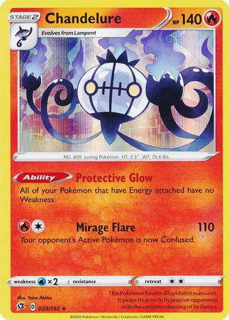 Chandelure : REBEL CLASH (Holo) - 033/192