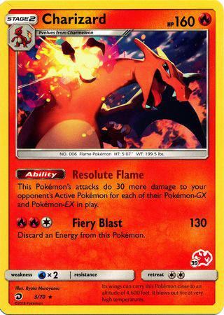 Charizard : BATTLE ACADEMY (Charizard Symbol 39) - 3/70