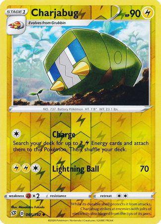Charjabug : REBEL CLASH (Reverse holo) - 065/192