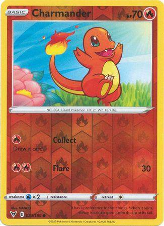 Charmander : VIVID VOLTAGE (Reverse holo) - 023/185 - Lockett Labs UK