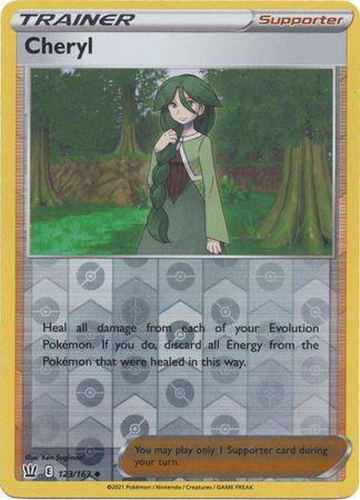 Cheryl : BATTLE STYLES (Reverse holo) - 123/163