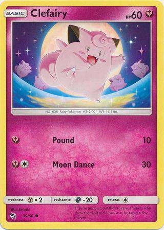 Clefairy : HIDDEN FATES - 39/68