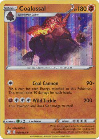Coalossal : BATTLE STYLES (Holo) - 080/163