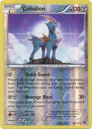 Cobalion : STEAM SIEGE (Reverse holo) - 74/114