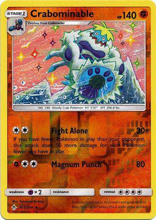Crabominable : UNBROKEN BONDS (Reverse holo) - 105/214