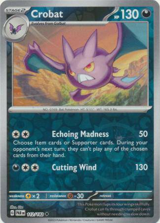 Crobat : PARADOX RIFT (Reverse holo) - 112/182