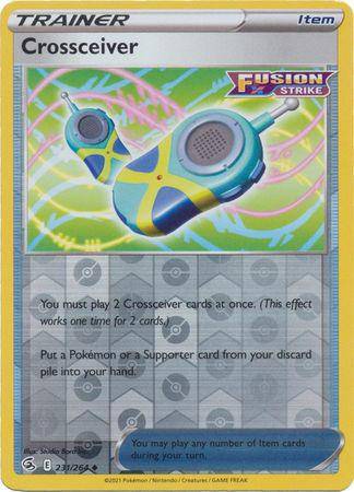 Crossceiver : FUSION STRIKE (Reverse holo) - 231/264