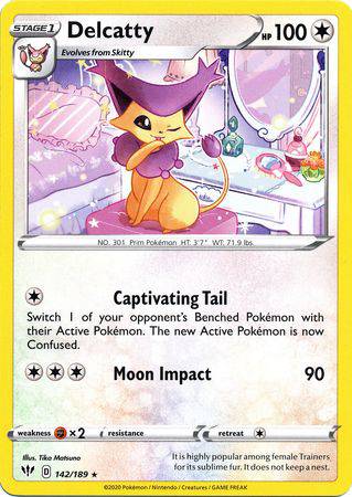 Delcatty : DARKNESS ABLAZE - 142/189