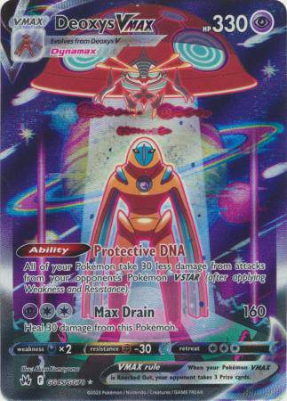 Deoxys VMAX : CROWN ZENITH - GG45/GG70