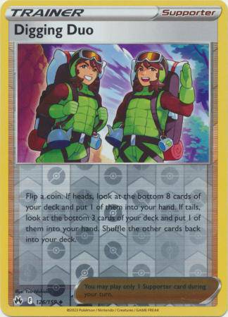 Digging Duo : CROWN ZENITH (Reverse holo) - 126/159