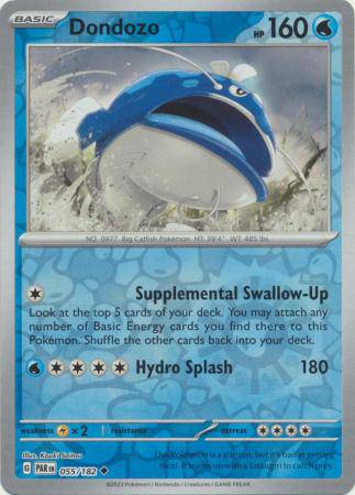 Dondozo : PARADOX RIFT (Reverse holo) - 055/182