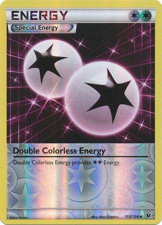 Double Colorless Energy : FATES COLLIDE (Reverse holo) - 114/124