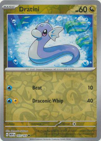 Dratini : 151 (Reverse holo) - 147/165